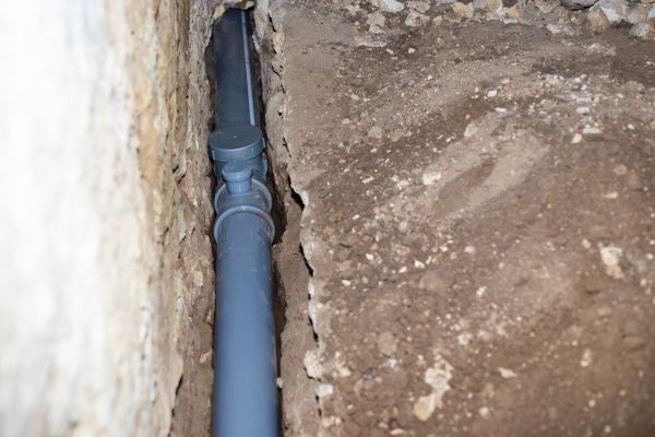 Drain Line Installation in Chagrin Falls