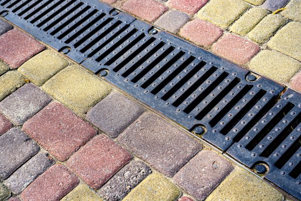 Patio Drainage Installation in Chagrin Falls
