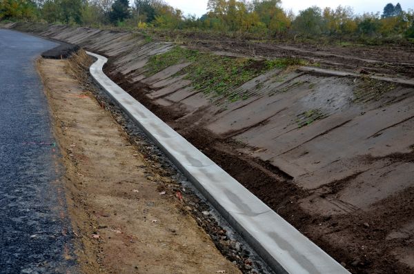 Slope Drainage Installation in Chagrin Falls