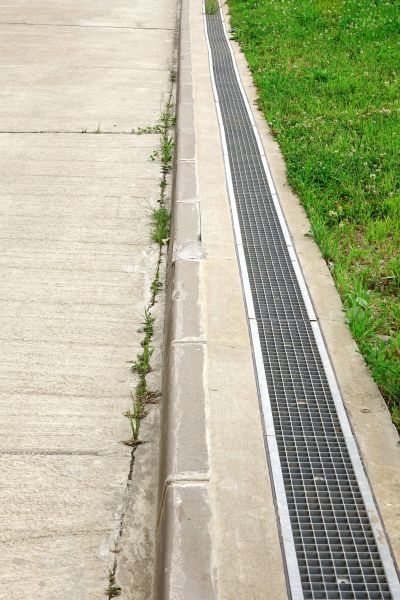 Concrete Drain Installation in Chagrin Falls